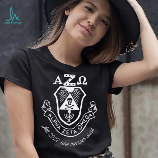 AZO Alpha Zeta Omega fall 2022 New member class logo shirt