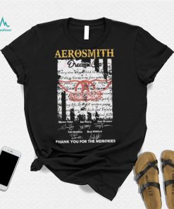 Aerosmith Dream On Lyrics Thank You For The Memories Shirt