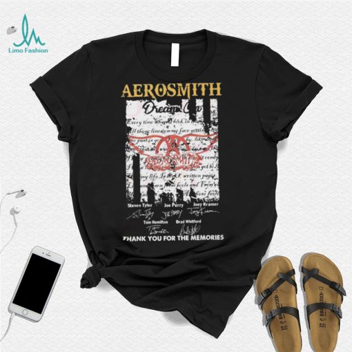 Aerosmith Dream On Lyrics Thank You For The Memories Shirt