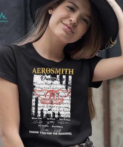 Aerosmith Dream On Lyrics Thank You For The Memories Shirt