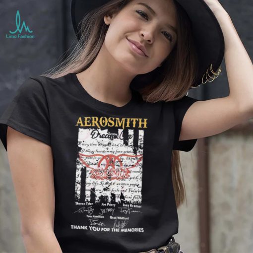 Aerosmith Dream On Lyrics Thank You For The Memories Shirt