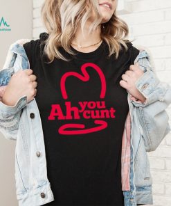 Ah you cunt logo shirt