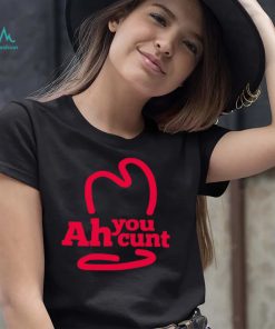 Ah you cunt logo shirt