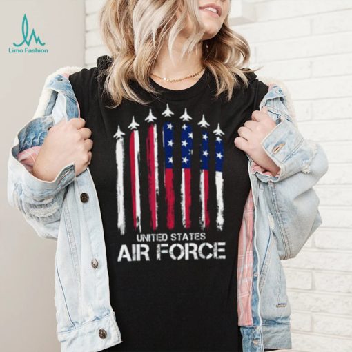 Air Force Us Veterans 4th Of July American Flag Independent Day T Shirt