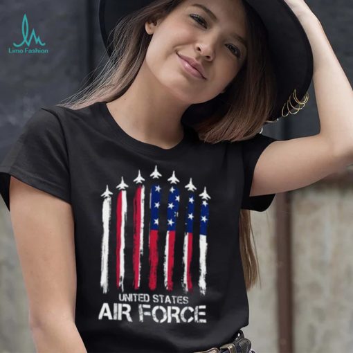 Air Force Us Veterans 4th Of July American Flag Independent Day T Shirt