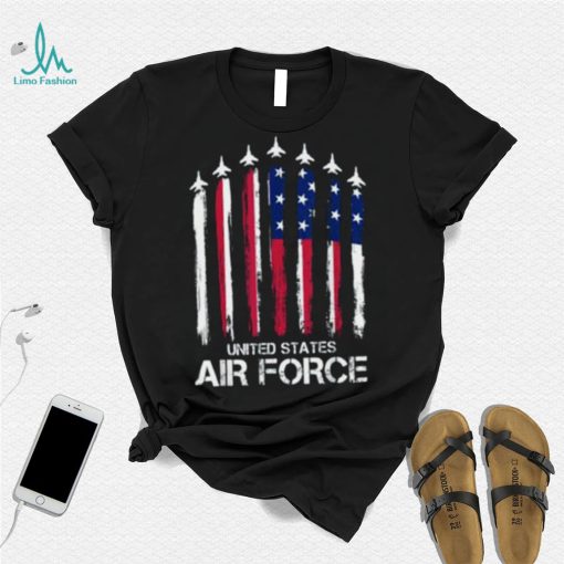 Air Force Us Veterans 4th Of July American Flag Independent Day T Shirt