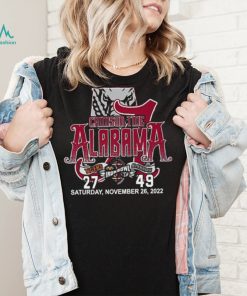 Alabama Crimson Tide 2022 Iron Bowl Champions 49 27 Shirt