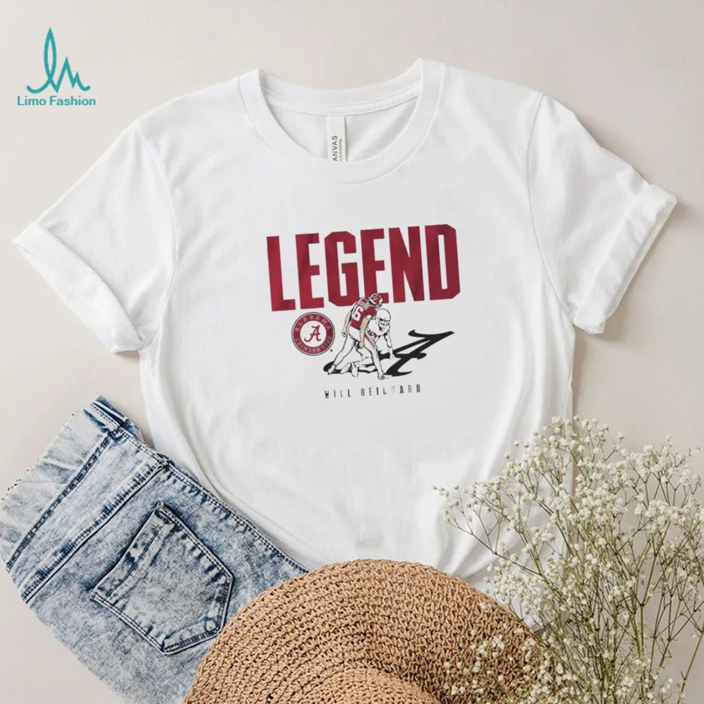 Alabama Crimson Tide Legend Will Reichard Stand Over Shirt Alabama Crimson Tide Legend Will Reichard Stand Over Shirt