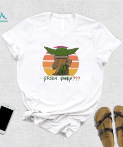 Alien Green Baby Legendary Animals Grogu Yoda Vintage Shirt