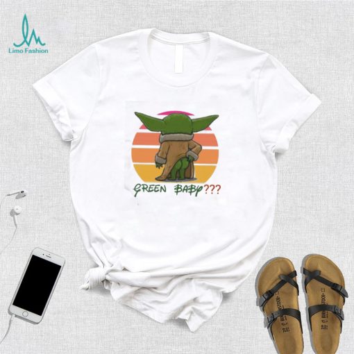 Alien Green Baby Legendary Animals Grogu Yoda Vintage Shirt