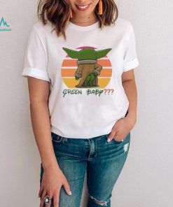 Alien Green Baby Legendary Animals Grogu Yoda Vintage Shirt