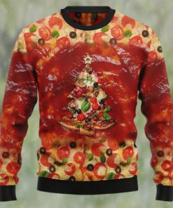 All I Want For Christmas Is Pizza Ugly Christmas Sweater