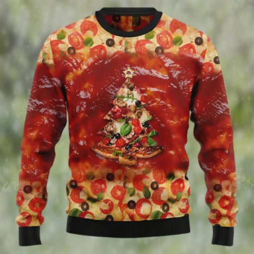 All I Want For Christmas Is Pizza Ugly Christmas Sweater