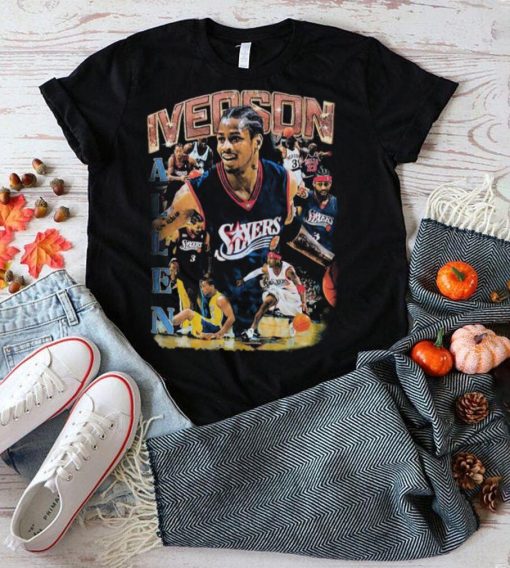 Allen Iverson Philadelphia 76ers Basketball Unisex T Shirt