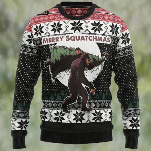 Amazing Bigfoot Ugly Christmas Sweater, Xmas Sweatshirt