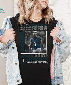 American Football Jalen Hurts Philadelphia Eagles T Shirt