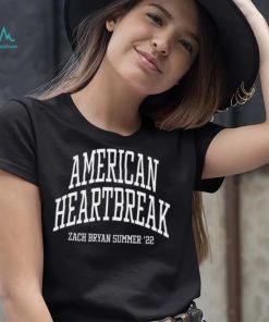 American Heartbreak Tour Zach Bryan Album T Shirt