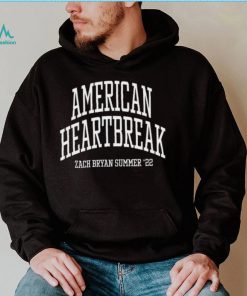 American Heartbreak Tour Zach Bryan Album T Shirt