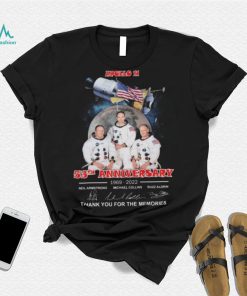 Apollo 11 53th Anniversary 1969 2022 Thank You For The Memories Signatures Shirt