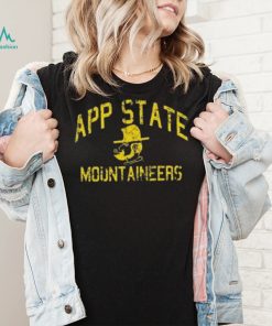 Appalachian State Mountaineers Distressed Retro Logo Shirt