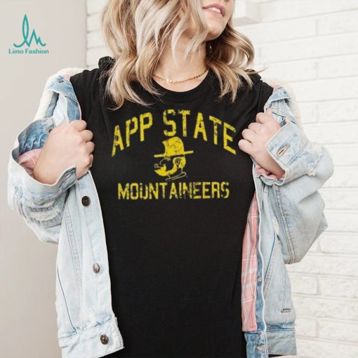 Appalachian State Mountaineers Distressed Retro Logo Shirt