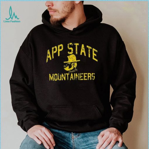 Appalachian State Mountaineers Distressed Retro Logo Shirt