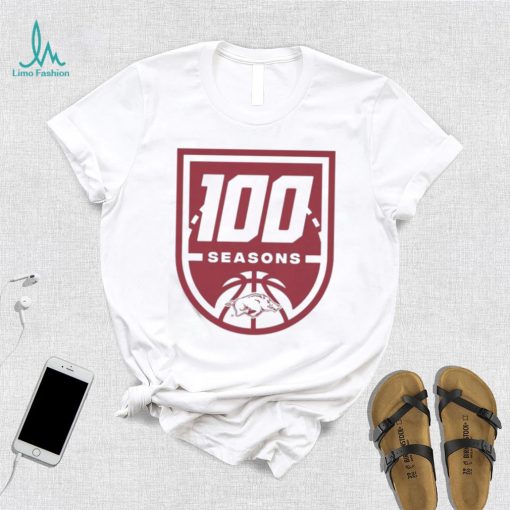 Arkansas Basketball 100 Seasons T shirt