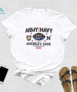 Army Black Knights Vs Navy Midshipmen 2022 Game Day Matchup logo Shirt