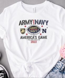 Army Black Knights vs. Navy Midshipmen 2022 Football America’s Game Shirt