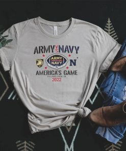 Army Black Knights vs. Navy Midshipmen 2022 Football America’s Game Shirt