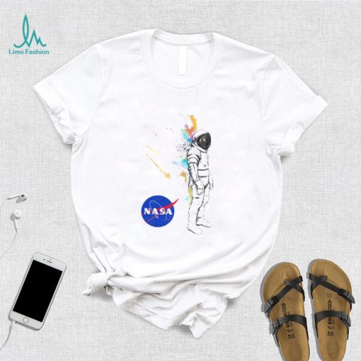 Astronaut Watercolor Nasa T Shirt