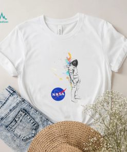 Astronaut Watercolor Nasa T Shirt