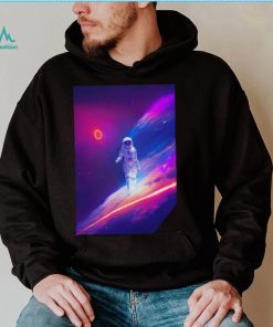 Astronaut walking in Space shirt