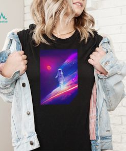 Astronaut walking in Space shirt