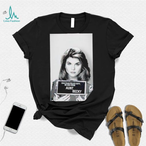 Aunt Becky San Francisco Police dept shirt