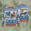 Cat Christmas Sweater, Sphynx Cat Falling Snowflakes Ugly Christmas Sweater 3D