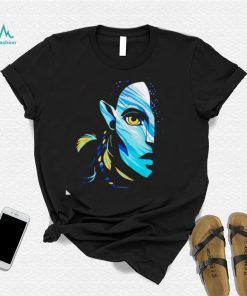 Avatar the way of water Neytiri Na’vi Ocean half face shirt