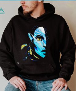 Avatar the way of water Neytiri Na’vi Ocean half face shirt