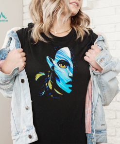 Avatar the way of water Neytiri Na’vi Ocean half face shirt