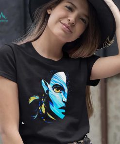 Avatar the way of water Neytiri Na’vi Ocean half face shirt