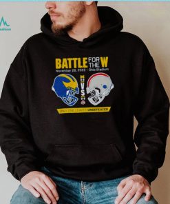 Awesome battle for the W only one leaves undefeated Michigan football vs Ohio State 2022 shirt