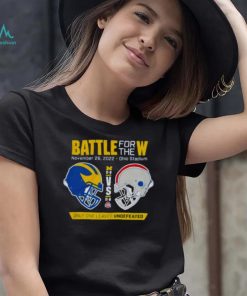 Awesome battle for the W only one leaves undefeated Michigan football vs Ohio State 2022 shirt