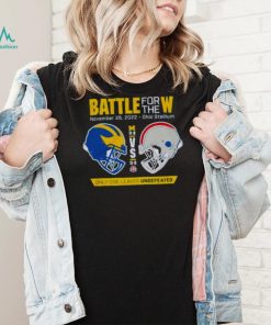 Awesome battle for the W only one leaves undefeated Michigan football vs Ohio State 2022 shirt