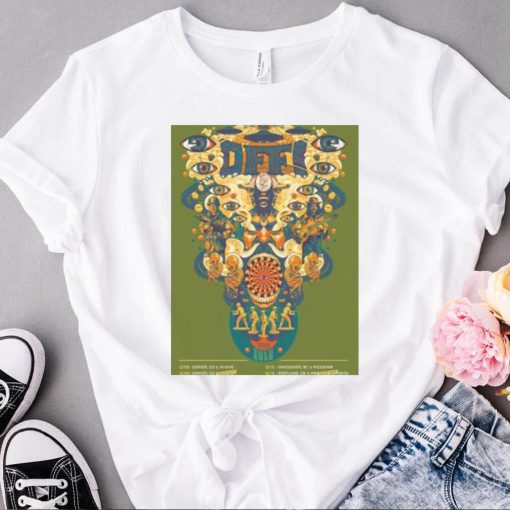 Awesome zulu with off tour 2022 poster shirt