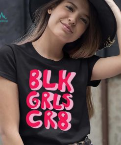 BLK GRLS CR8 logo shirt