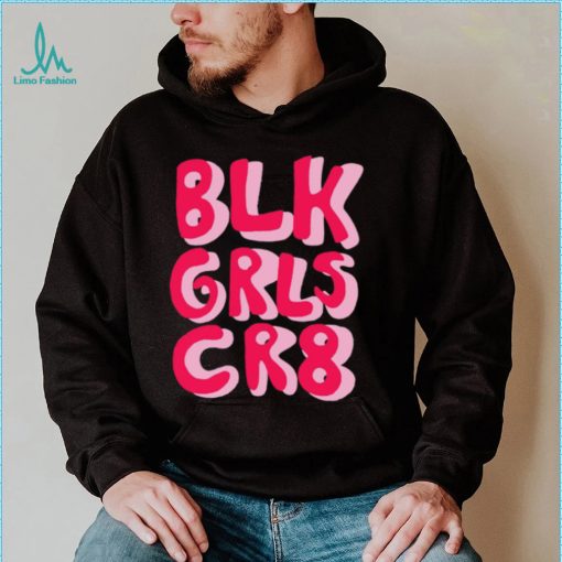 BLK GRLS CR8 logo shirt