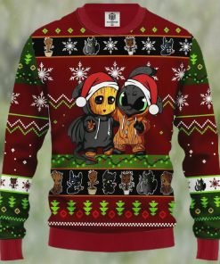 Baby Groot And Toothless Unicorn Ugly Christmas Sweater, Xmas Sweatshirt