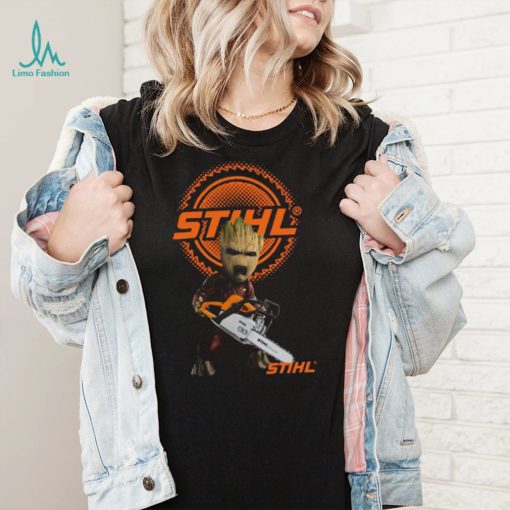 Baby Groot Stihl Logo American 2022 Shirt