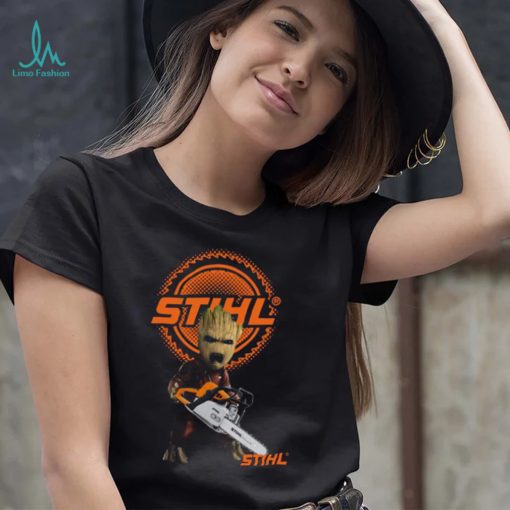 Baby Groot Stihl Logo American 2022 Shirt