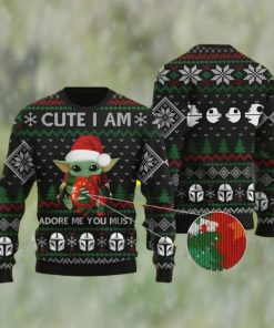 Baby Yoda Cute I Am The Baby Yoda Ugly Christmas Sweater